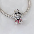 Disney x Pandora Alice in Wonderland Cheshire Cat Charm (798850C01)) silver and pink and purple sterling-silver and enamel Bead by The Alternative Bead. Your Jewelry Retailer from Germany