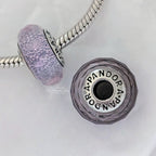 Pandora Faceted Purple Murano Glass Charm (791651) purple glass Bead by The Alternative Bead. Your Jewelry Retailer from Germany