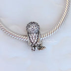 Disney x Pandora Disney Snow White bird silver charm with clear cubic zirconia (797166CZ) silver sterling-silver Bead by The Alternative Bead. Your Jewelry Retailer from Germany