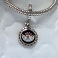 Disney x Pandora Cheshire Cat We're All Mad Here Dangle () silver and pink and black sterling-silver and enamel Dangle by The Alternative Bead. Your Jewelry Retailer from Germany