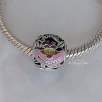 Disney x Pandora Cheshire Cat Charm (798784C01) silver and pink sterling-silver and enamel Bead by The Alternative Bead. Your Jewelry Retailer from Germany