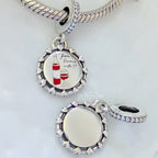 Pandora Glass of Wine from France with love (793928C00_E002) silver and black and red sterling-silver and enamel Dangle by The Alternative Bead. Your Jewelry Retailer from Germany