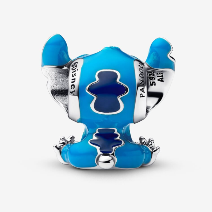 Disney x Pandora Disney Stitch Charm (793815C01) purple and silver and blue enamel and sterling-silver Bead by The Alternative Bead. Your Jewelry Retailer from Germany