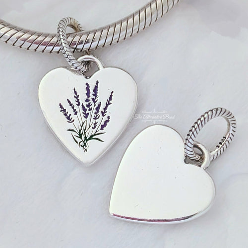 Pandora Lavender Pendant (398914C00_E002) silver and green and purple sterling-silver and enamel Dangle by The Alternative Bead. Your Jewelry Retailer from Germany