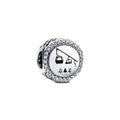 Pandora Skiing Charm (792016CZ_E078) silver sterling-silver and enamel Bead by The Alternative Bead. Your Jewelry Retailer from Germany
