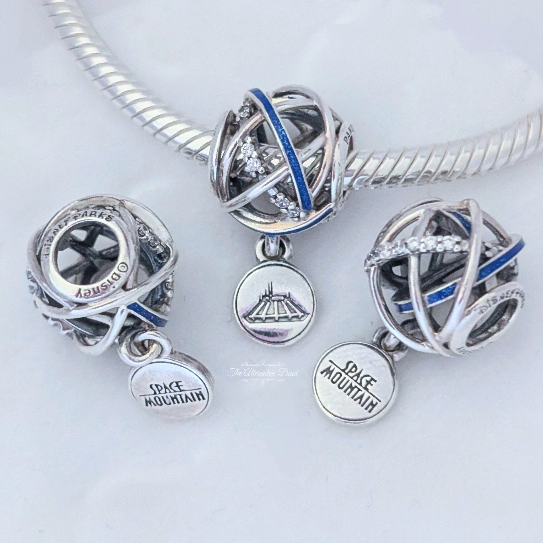 Disney Parks Space Mountain Charm