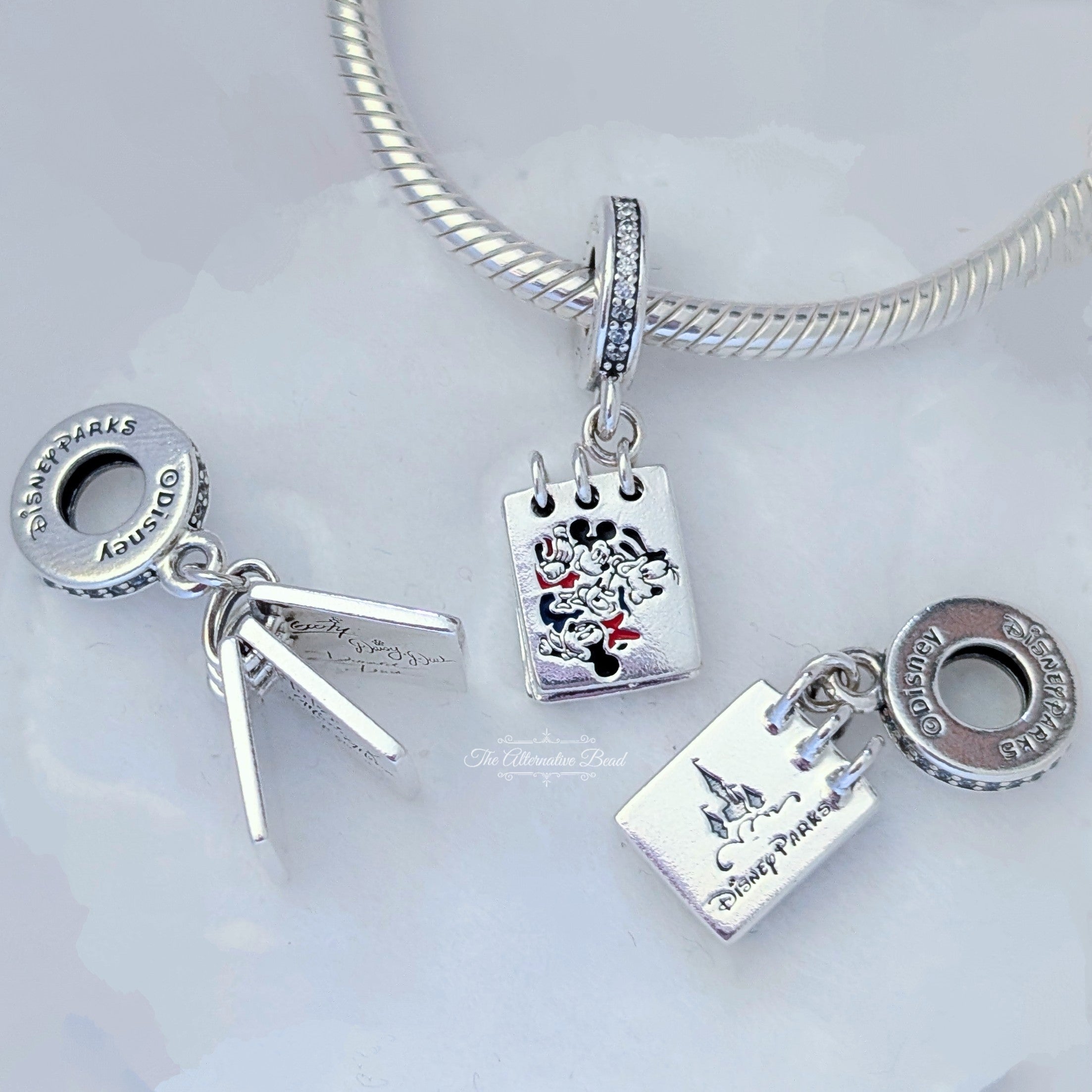 Disney Autograph Book Dangle Charm