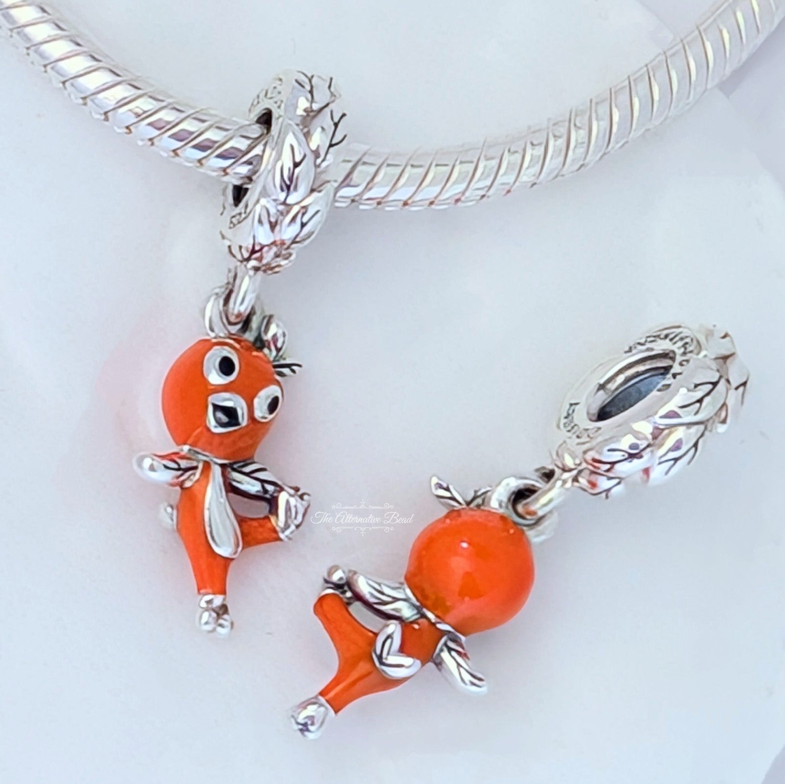 Disney Parks Orange Bird Dangle Charm
