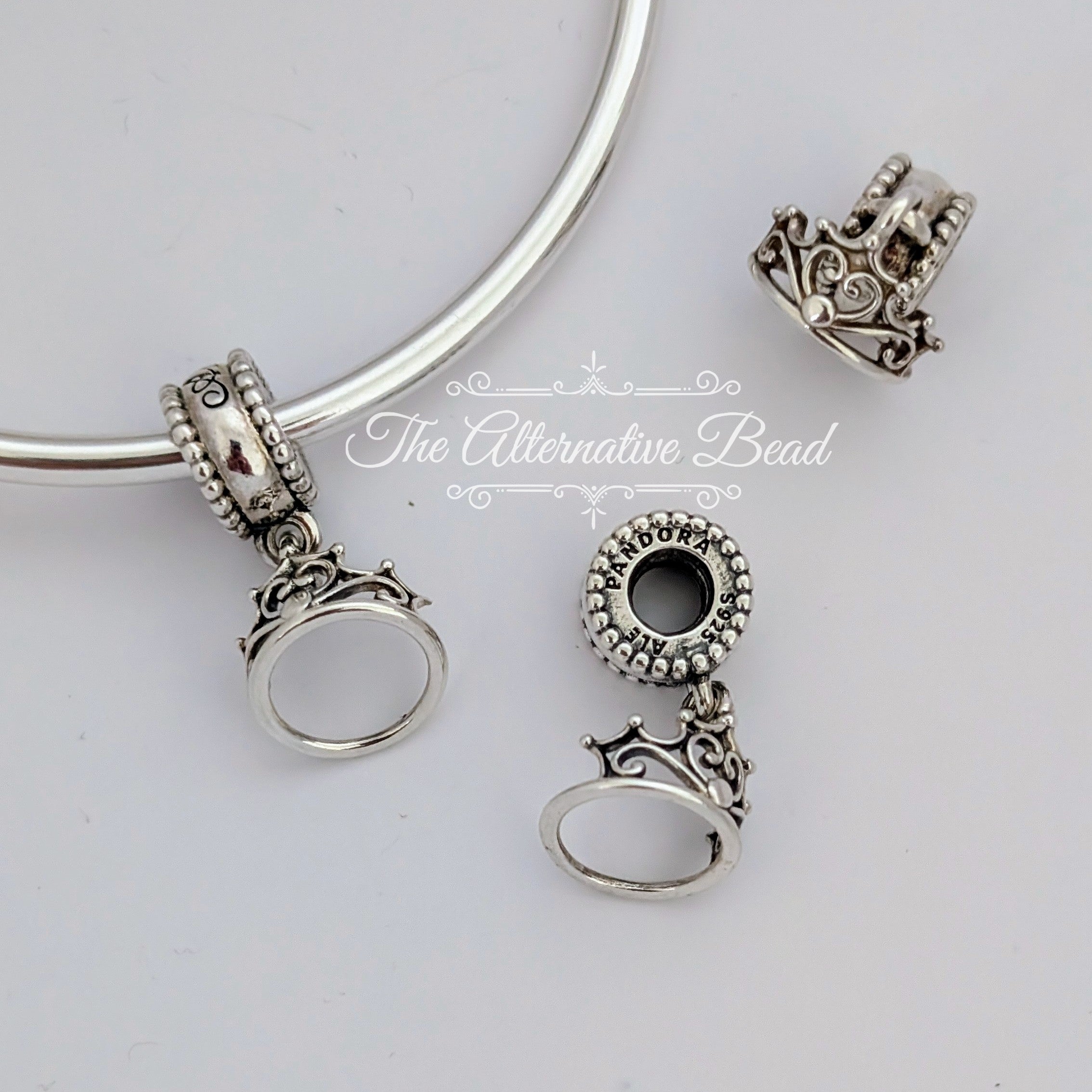 Disney x Pandora Ariel's Tiara Silver Dangle (791569) silver sterling-silver Dangle by The Alternative Bead. Your Jewelry Retailer from Germany