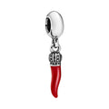 Pandora Corno Lucky Horn Dangle red sterling-silver and enamel Dangle by The Alternative Bead. Your Jewelry Retailer from Germany