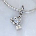 Pandora Achievement Trophy Dangle silver sterling-silver and enamel Dangle by The Alternative Bead. Your Jewelry Retailer from Germany