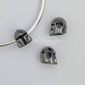 Star Wars x Pandora The Mandalorian Helmet (Limited Edition) (740019C01) gray and black sterling-silver and enamel Bead by The Alternative Bead. Your Jewelry Retailer from Germany
