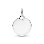 Pandora Italian Coast Engravable Dangle Charm multicolor and silver sterling-silver and enamel Dangle by The Alternative Bead. Your Jewelry Retailer from Germany