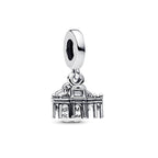 Pandora Alcalá Gate Dangle Charm silver sterling-silver and enamel Dangle by The Alternative Bead. Your Jewelry Retailer from Germany