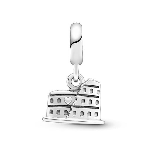 Pandora Roman Colosseum Dangle Charm silver sterling-silver Dangle by The Alternative Bead. Your Jewelry Retailer from Germany