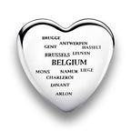 Belgian Heart Charm