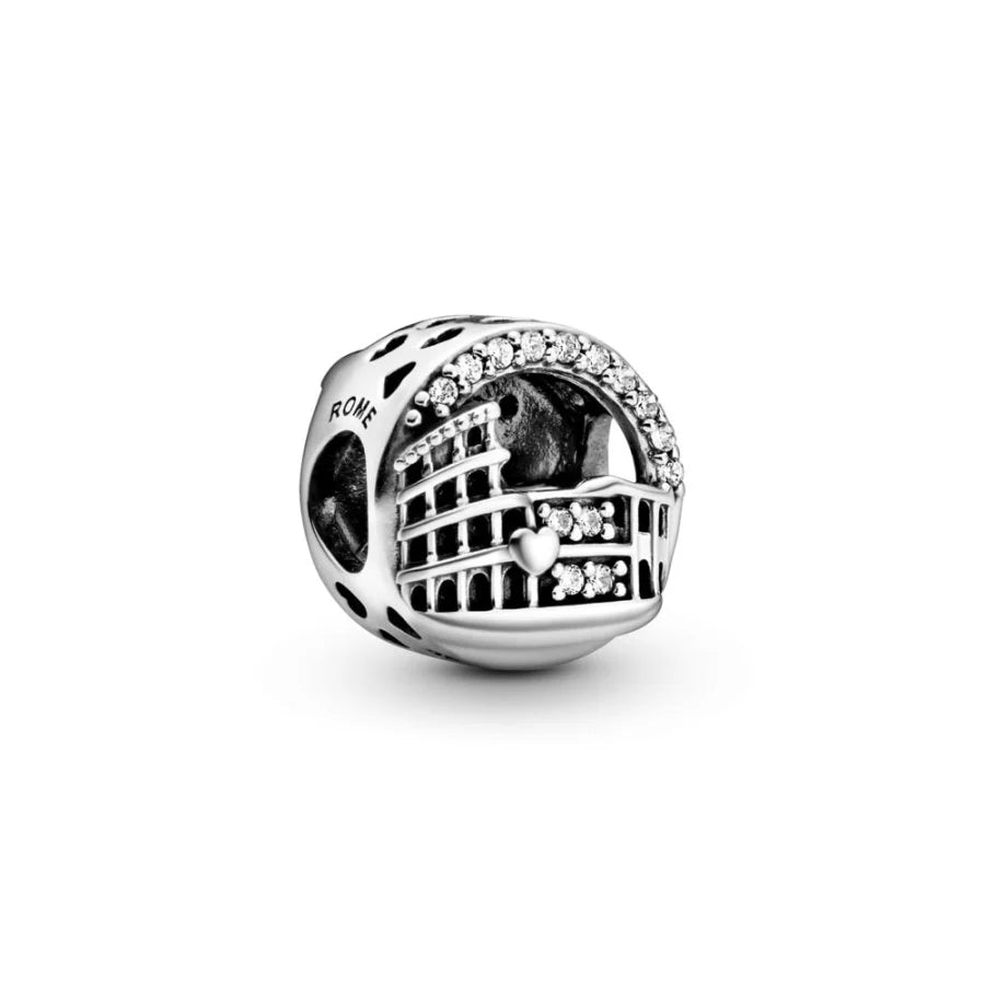 Rome Colosseum Openwork Charm