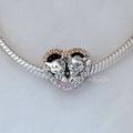 Disney x Pandora The Lion King Simba and Nala Heart Charm silver sterling-silver; enamel Bead by The Alternative Bead. Your official Disney x Pandora Retailer from Germany