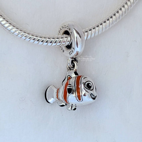 Disney x Pandora Finding Nemo Dangle Charm silver; black; orange sterling-silver; enamel Dangle by The Alternative Bead. Your official Disney x Pandora Retailer from Germany