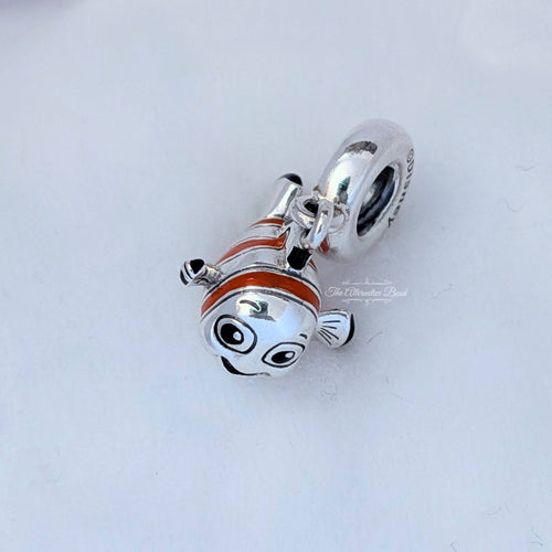 Disney x Pandora Finding Nemo Dangle Charm silver; black; orange sterling-silver; enamel Dangle by The Alternative Bead. Your official Disney x Pandora Retailer from Germany