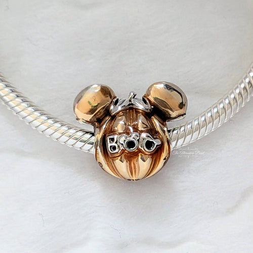 Disney x Pandora Micky Mouse Pumpkin Charm silver; orange sterling-silver; enamel Bead by The Alternative Bead. Your official Disney x Pandora Retailer from Germany