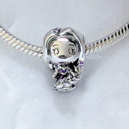 Disney x Pandora Tangled Rapunzel Charm silver; purple sterling-silver; enamel Bead by The Alternative Bead. Your official Disney x Pandora Retailer from Germany