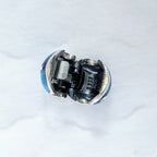 Blue Globe Clip Charm