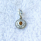 Colombian Coffee Bean Dangle