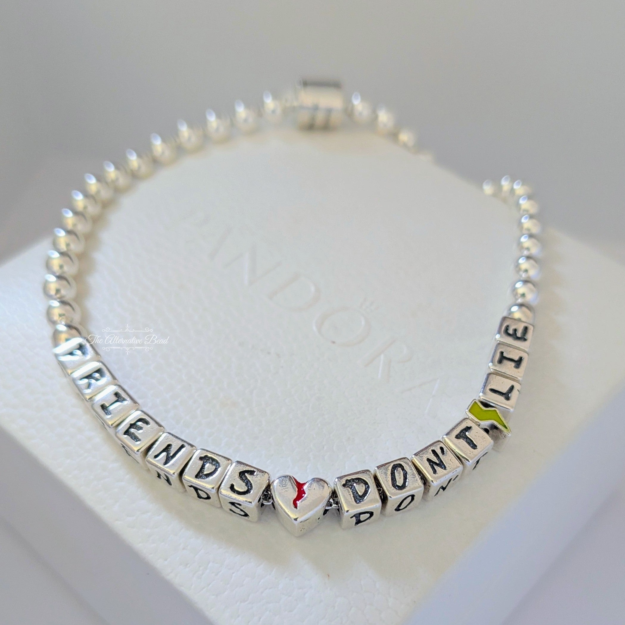 Pandora x Stranger Things Friends Don't Lie Bracelet