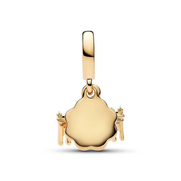 Pandora Golden Puerta de Alcalá Dangle Charm (763921C01) - TAB
