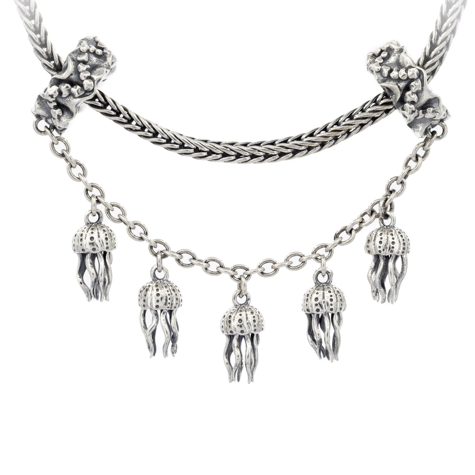 Elfbeads Paradise of Jellyfish silver sterling-silver Bead by The Alternative Bead. Your official Elfbeads Retailer from Germany