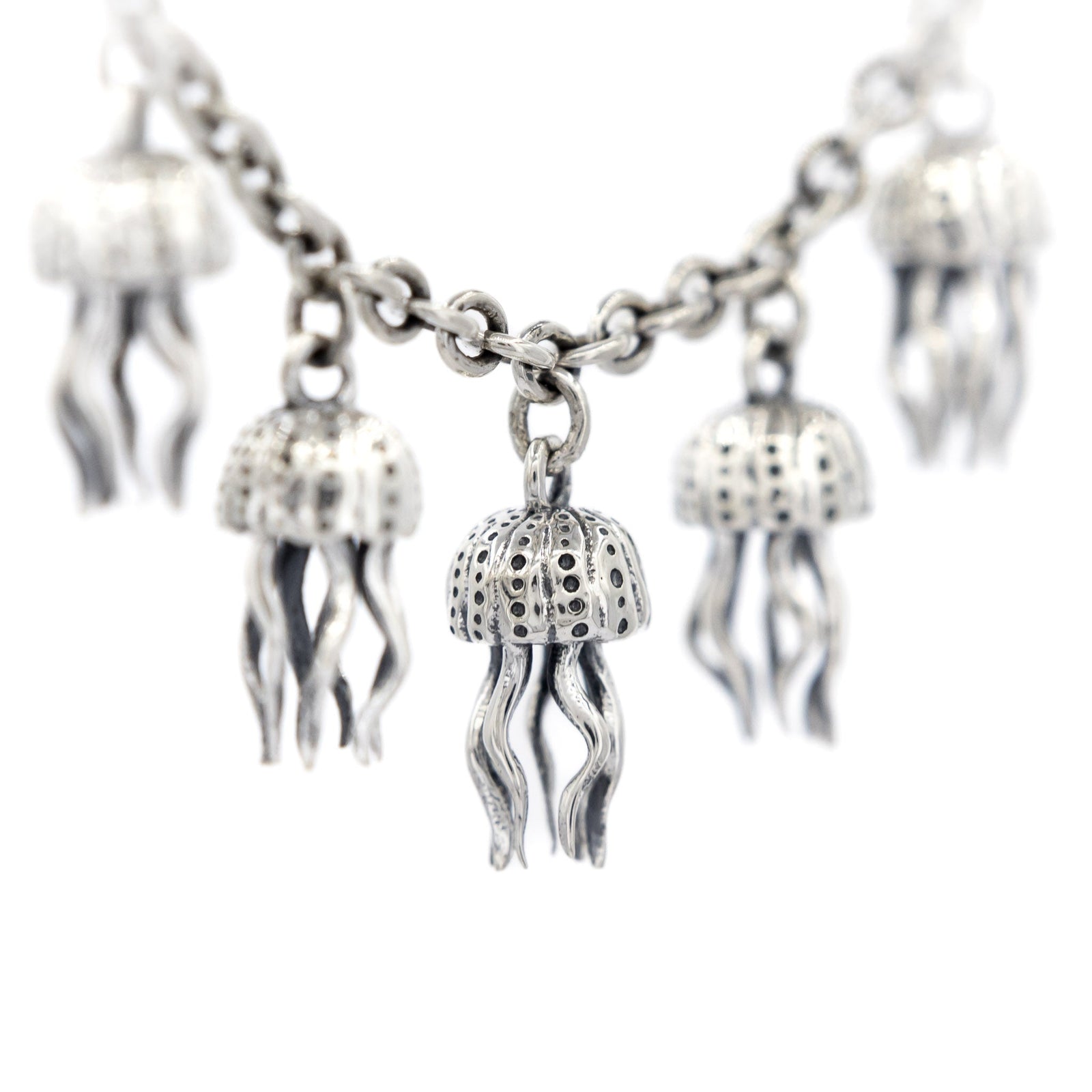 Elfbeads Paradise of Jellyfish silver sterling-silver Bead by The Alternative Bead. Your official Elfbeads Retailer from Germany