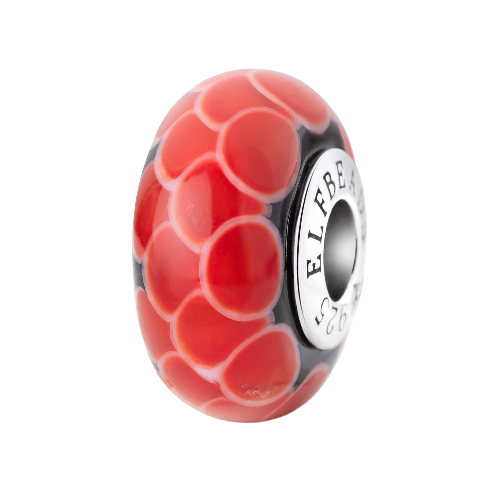 Elfbeads Passionate Scales red glass Bead by The Alternative Bead. Your official Elfbeads Retailer from Germany