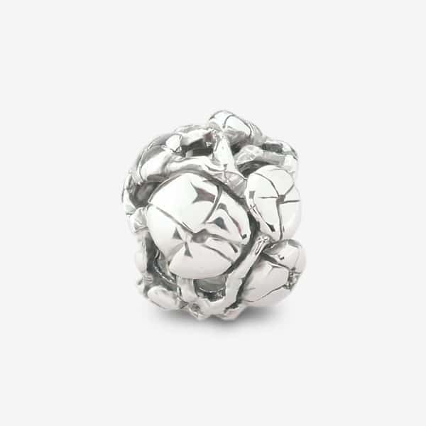 Praan Peach Blossom Charms silver sterling-silver Bead by The Alternative Bead. Your official Praan Retailer from Germany
