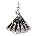 Elfbeads Peacock silver sterling-silver Bead by The Alternative Bead. Your official Elfbeads Retailer from Germany