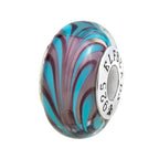 Elfbeads Peacock Feather Sprout  glass Bead by The Alternative Bead. Your official Elfbeads Retailer from Germany