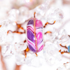 Elfbeads Peacock Flames  glass Bead by The Alternative Bead. Your official Elfbeads Retailer from Germany