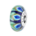 Elfbeads Peacock Bloom blue; green glass Bead by The Alternative Bead. Your official Elfbeads Retailer from Germany