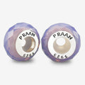 Praan Peri Purple Crystal Stopper Charms purple crystal Stopper by The Alternative Bead. Your official Praan Retailer from Germany