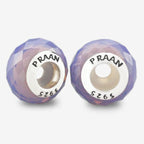 Praan Peri Purple Crystal Stopper Charms purple crystal Stopper by The Alternative Bead. Your official Praan Retailer from Germany