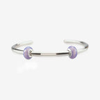 Praan Peri Purple Crystal Stopper Charms purple crystal Stopper by The Alternative Bead. Your official Praan Retailer from Germany