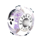 Elfbeads Phantom Ghosts Starlight purple; glow-in-the-dark glass Bead by The Alternative Bead. Your official Elfbeads Retailer from Germany