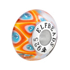 Elfbeads Phoenix Feather Monroe  glass Bead by The Alternative Bead. Your official Elfbeads Retailer from Germany
