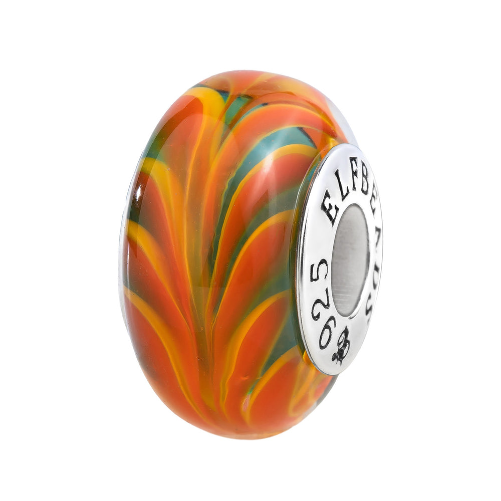 Elfbeads Phoenix Feather Sprout  glass Bead by The Alternative Bead. Your official Elfbeads Retailer from Germany