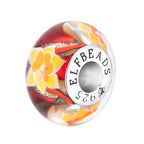 Elfbeads Phoenix Lotus Dance silver glass Bead by The Alternative Bead. Your official Elfbeads Retailer from Germany