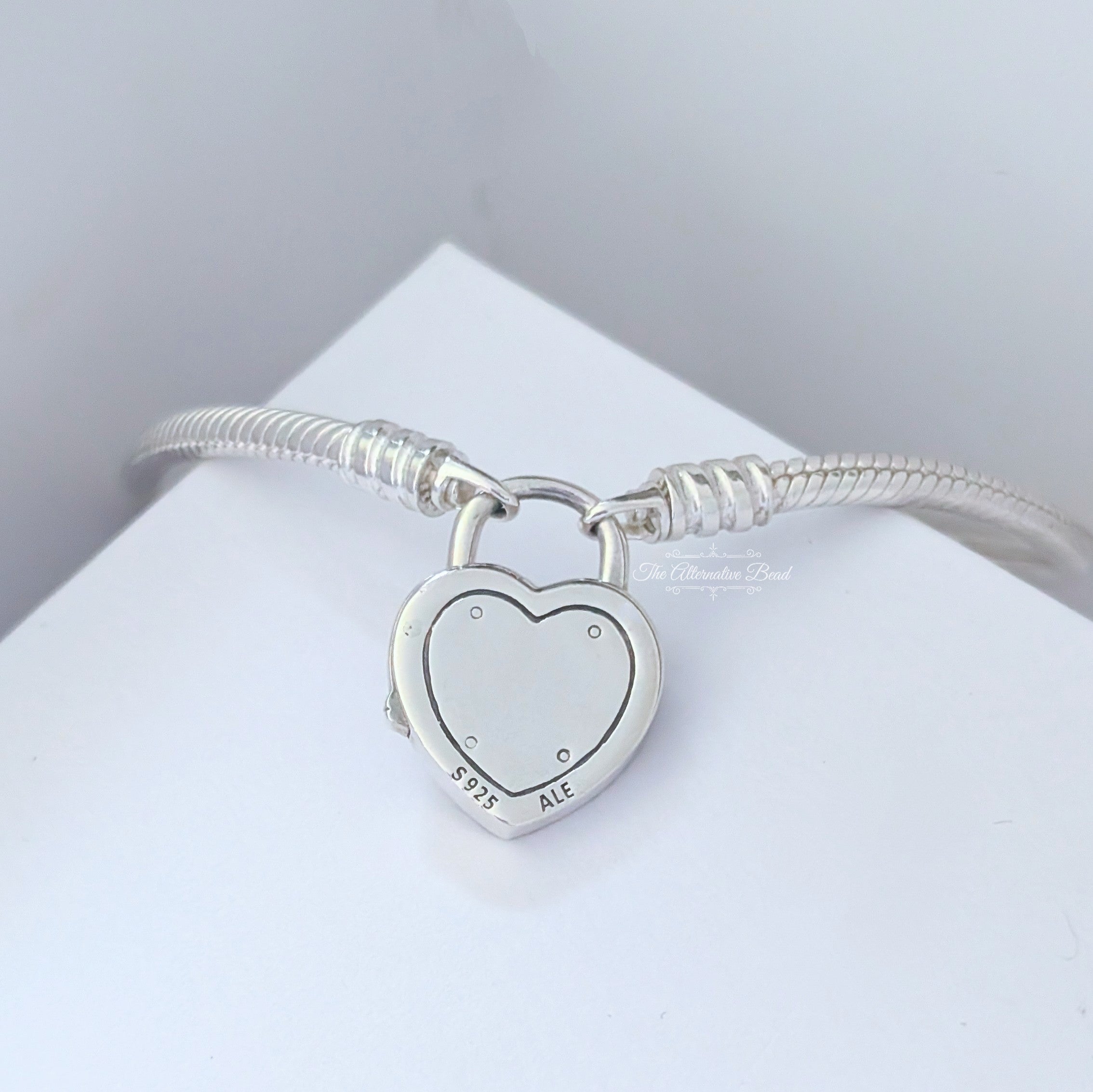 Pandora Heart lock bracelet silver sterling-silver Bracelet by The Alternative Bead. Your Jewelry Retailer from Germany