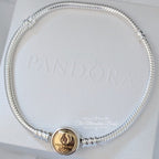 Pandora Snake Mesh Bracelet Paris Olympic Games 2024 (563464C00) silver and gold sterling-silver and gold Bracelet by The Alternative Bead. Your Jewelry Retailer from Germany
