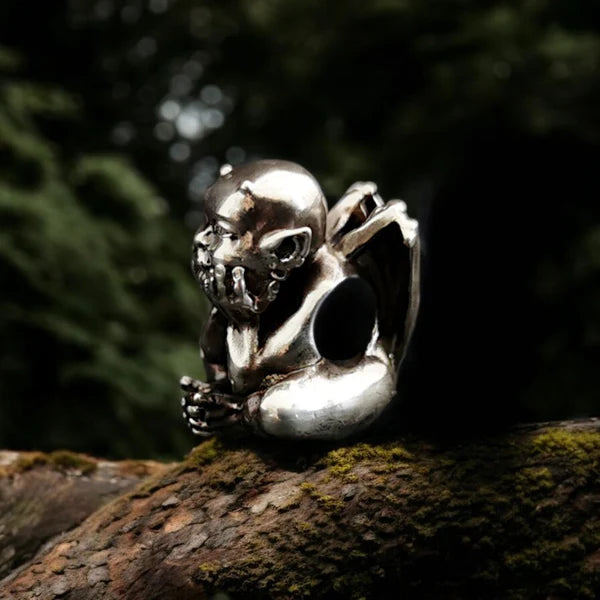 VIP-CHARMS Demon in Thought Charm silver sterling-silver Bead by The Alternative Bead. Your official VIP-CHARMS Retailer from Germany