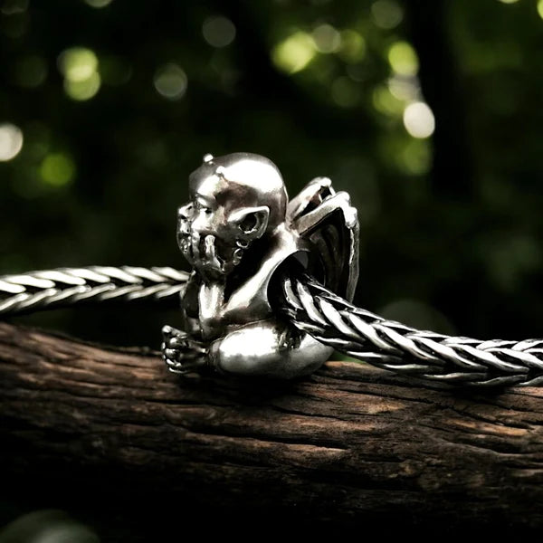VIP-CHARMS Demon in Thought Charm silver sterling-silver Bead by The Alternative Bead. Your official VIP-CHARMS Retailer from Germany