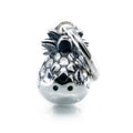 Aurora Charm Tasteful Pineapple Charm silver sterling-silver Dangle by The Alternative Bead. Your official Aurora Charm Retailer from Germany